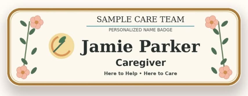 Name badge